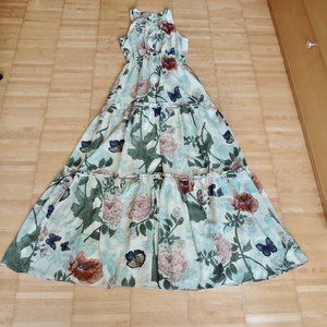 MAEVE sleeveless maxi floral dress XS/S 2